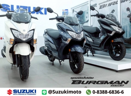 Suzuki Review (มินิรีวิว) Suzuki Burgman Street EX 125CC