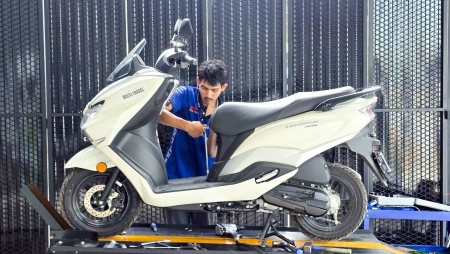 Suzuki บริการซ่อมมอเตอร์ไซค์ เปลี่ยนถ่ายน้ำมันเครื่อง เช็คระยะทุกรุ่น ทุกยี่ห้อ
