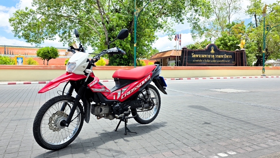 Suzuki Suzuki Raider J Crossover พาเที่ยว นครศรีธรรมราช