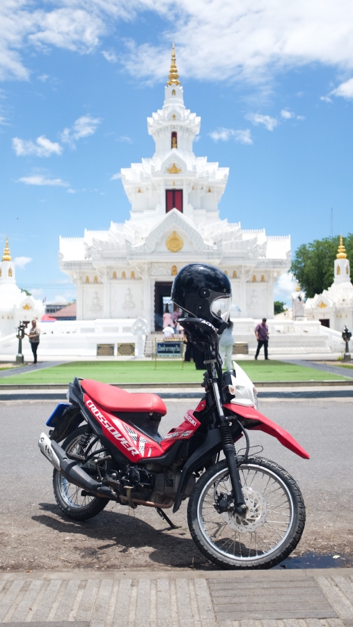 Suzuki Suzuki Raider J Crossover พาเที่ยว นครศรีธรรมราช