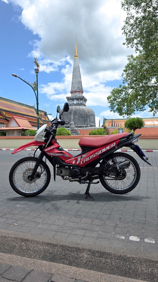 Suzuki Suzuki Raider J Crossover พาเที่ยว นครศรีธรรมราช