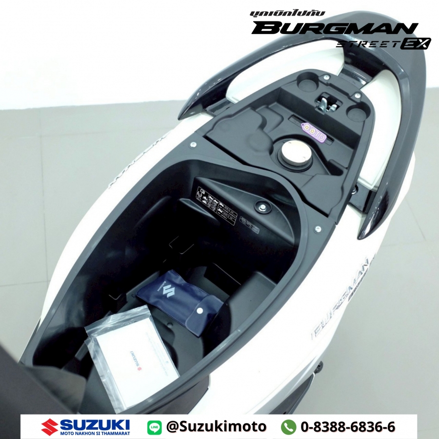 Suzuki ซูซูกิ เบิร์กแมน Burgman Street 125 Ex และ ตารางผ่อนดาวน์