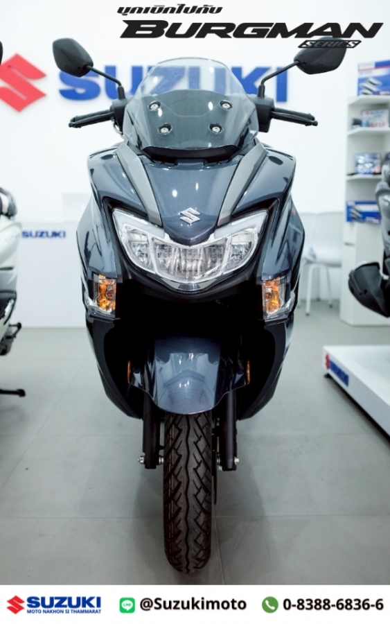 Suzuki ซูซูกิ เบิร์กแมน Burgman Street 125 Ex และ ตารางผ่อนดาวน์