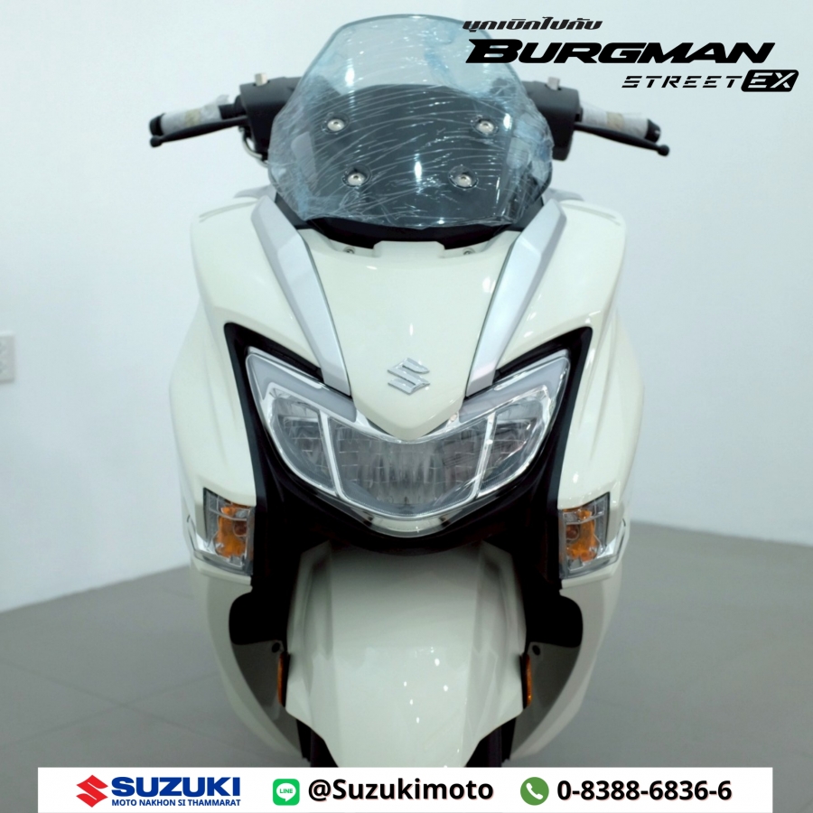 Suzuki ซูซูกิ เบิร์กแมน Burgman Street 125 Ex และ ตารางผ่อนดาวน์